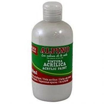 Pintura metalizada 250ml base blanca