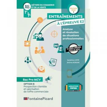 Option b bac pro metiers du commerce et de la vente