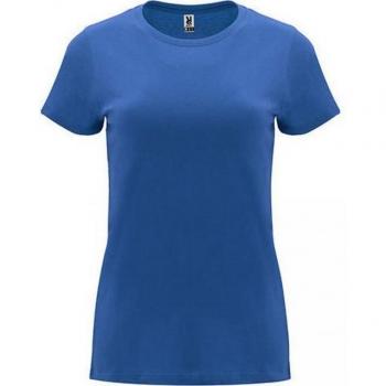 Roly Capri-T-Shirt für Damen – Rundhals, taillierter, body‑conforming Schnitt