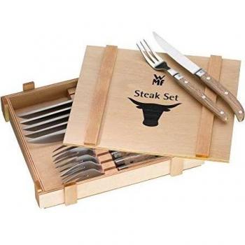Ranch biffsett med biffkniv og gaffel 12 deler