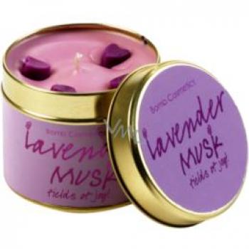 Aromatherapy Lavender Musk Candle