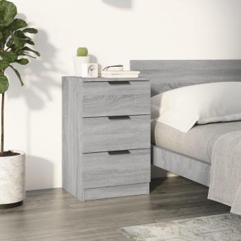 VidaXL Bedside Cabinet Smoked Oak 40x36x65 cm