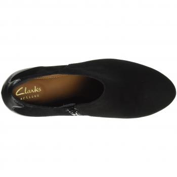 Clarks Chorus True, Botines para Mujer, Color Negro, 38 EU
