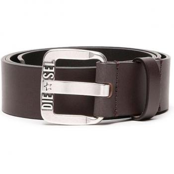 B‑STAR II Diesel: Cinturón de Piel Masculina con Hebilla Metálica