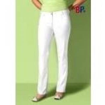 BP® Damen Jeans mit Stretch-Stoff, weiß, Größe 27