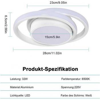 NightLite 32W Modern Ceiling Lamp