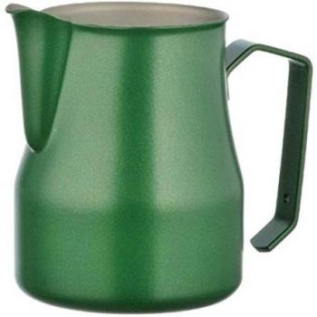 Motta Jarra de acero inoxidable para espumar leche, verde