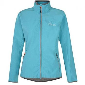 Chaqueta Mujer Dare 2b Centra Softshell, Color Sea Breeze, Talla 12
