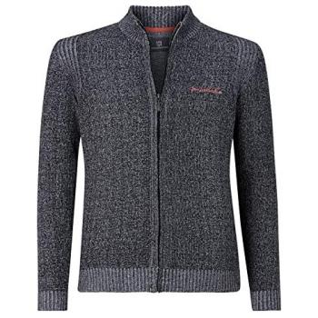 Herren Strickjacke INGRABAN dunkelgrau XXL von Jan Vanderstorm