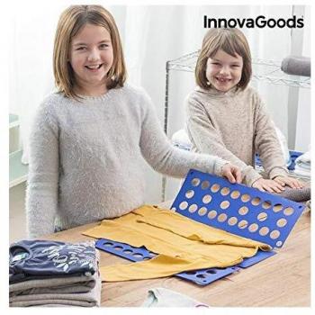 Innovagoods Kinder Faltbrett, Wäscheorganizer, Blau, 40 x 16 x 1 cm