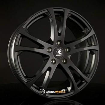ITWHEELS Felge Michelle 17 – 7,5J × 17, 5x112, mattschwarze Oberfläche, ET35