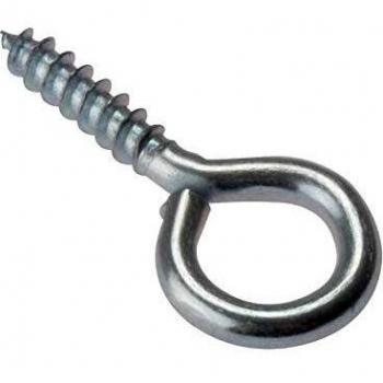 ForgeFix Screw Eyes ZP 25 x 4Ga Bag 10