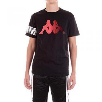 Kappa Men's T-Shirt Black Size S