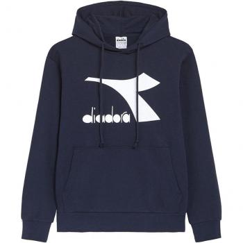 Sudadera Diadora Azul Marino con Capucha XL