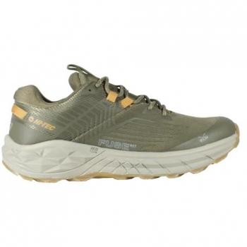 Chaussures de trail Hi-Tec Geo Trail Vapour Kaki