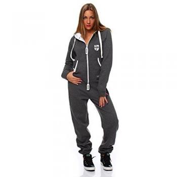 Damen-Overall Hoppe Gennadi 1-teilig Grau M