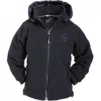 Veste Clima-Fleece marine BMS à capuche