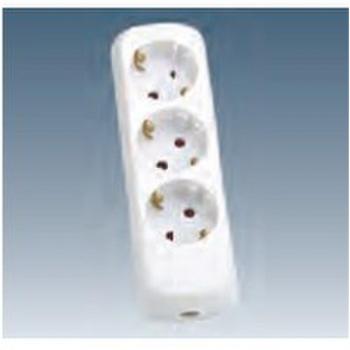Enchufe Simon Triple Resistente 16A