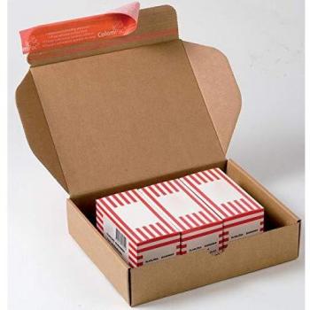 ColomPac® Versandkarton Modulbox Wellpappe 1wellig E selbstklebend 212 x 155 x 43 mm braun 20 Stück