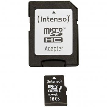 Micro Carte SD Intenso 16 Go UHS-I Classe 10