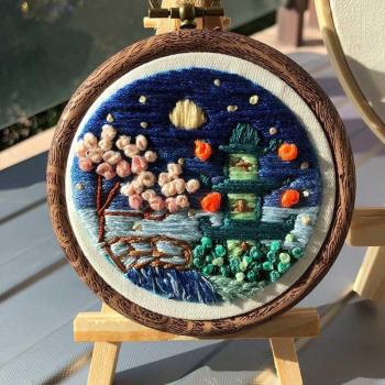 DIY Cross Stitch Sewing Decor