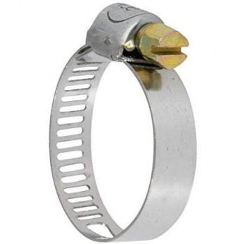 Collier perforé W2, largeur de bande 8 mm, diamètre 47‑67 mm