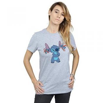 Katoen Lilo & Stitch – Dames T‑shirt “Little Devils”