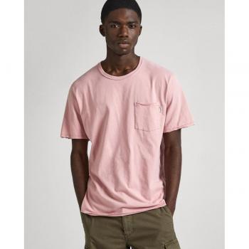 Camiseta a Maniche Corte Pepe Jeans Single Carrinson Rosa S