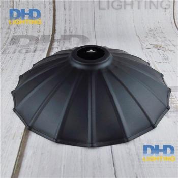 Edison Black Glow: Lámpara DIY D250×H55 mm con Jaula de Hierro Negro