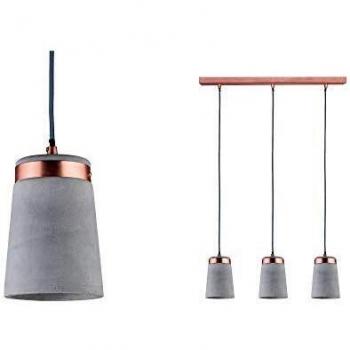 Stig Three-Light Concrete Pendant