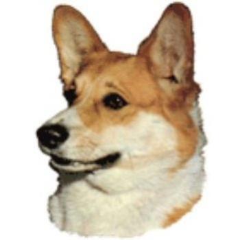 Corgi-Pembroke Warnschild‑Aufkleber (4 Stück)