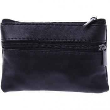 Kleine Münze Kreditkarte Schlüssel Ring Brieftasche