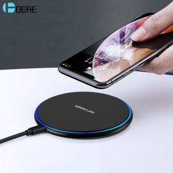 FDGAO 15W Wireless Qi Charger: iPhone 12/SE2, iPhone 11 Pro, XR, XS Max + Samsung S20/S10/S