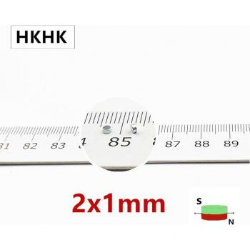 Bulk 2x1 Neodymium Magnets N35