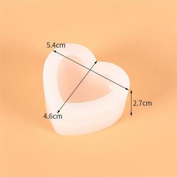 Heart Silicone Mould for Epoxy Resin and Fondant
