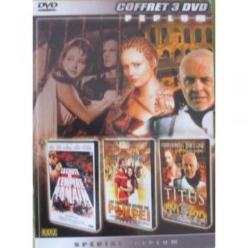 Co‑pack Peplum 3 DVDs