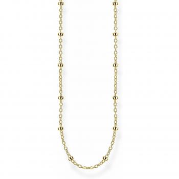 Cadena de Plata con Baño de Oro 18k