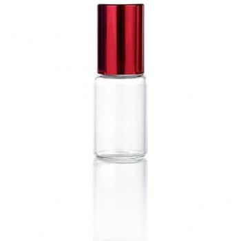 Envases de vidrio para bálsamo labial 5 ML con rodillo