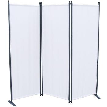 Stellwand „Weiße Wand“ 165x170 cm – Trennwand & Sichtschutz