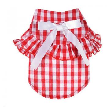 Chihuahua and Yorkshire Plaid Costume