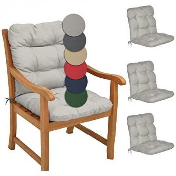 Stuhlkissen-Set mit Schaumstofffüllung