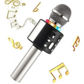 Wireless Karaoke Machine for Party Singing，Karaoke Microphones for Kids Compatible with Android and iOS Device for Home KTV Outdoor，18th Birthday Gifts For Girls