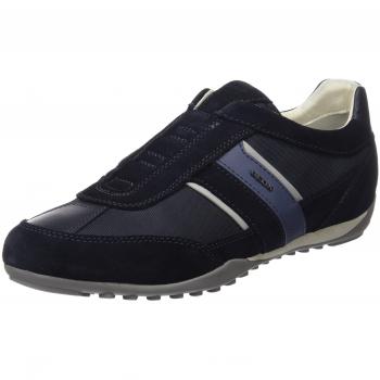 Geox Herren U Wells A Sneaker, Navy, 43 EU
