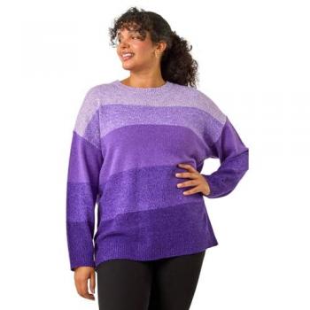 Curve Ombre Stripe Wool Blend Jumper