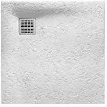 Roca, Terran, Receveur de douche extra-plat STONEX®, blanc, 800 mm x 800 mm x 26 mm
