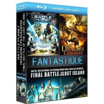 Suite Fantastique : Battle Planet, Dragon Crusaders et Final Battle of the Lost Island – Pack Blu‑Ray