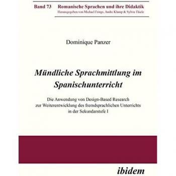 Panzer, Dominique: Mündliche Sprachmittlung im Spanischunterricht