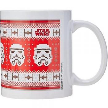 Mug de Noël Stormtrooper Star Wars Rouge/Blanc