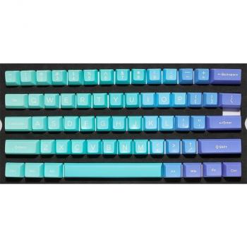 ABS SA Keycap Set – Azuurblauw, Ducky‑stijl