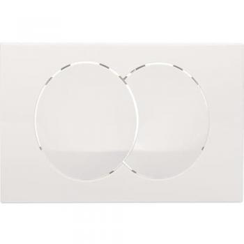 Placca di comando Delta bianca 115.100.11.5 Geberit